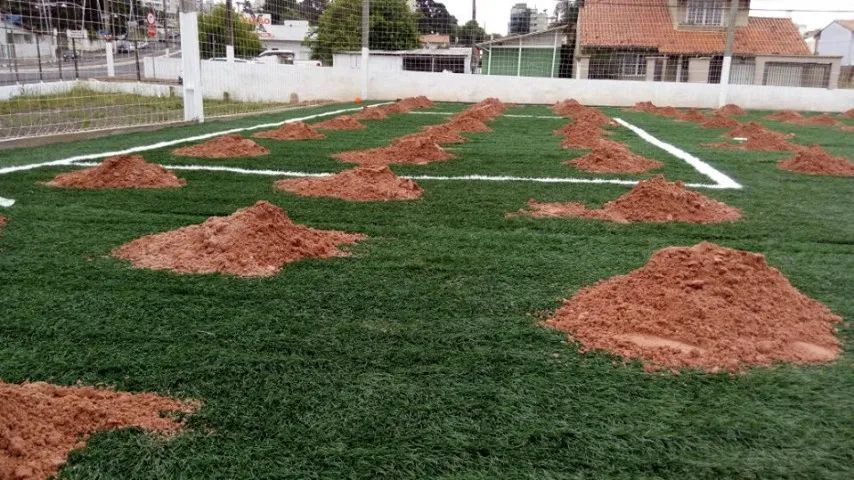  Campo de Futebol com Grama Sintética - Padrão FIFA - Foto 5