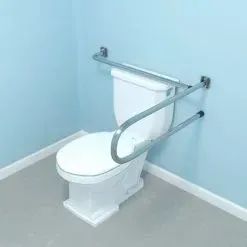Barra articulada e reta para vaso sanitário - Foto 2