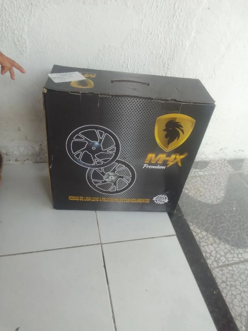 Rodas de liga leve para moto - Foto 2