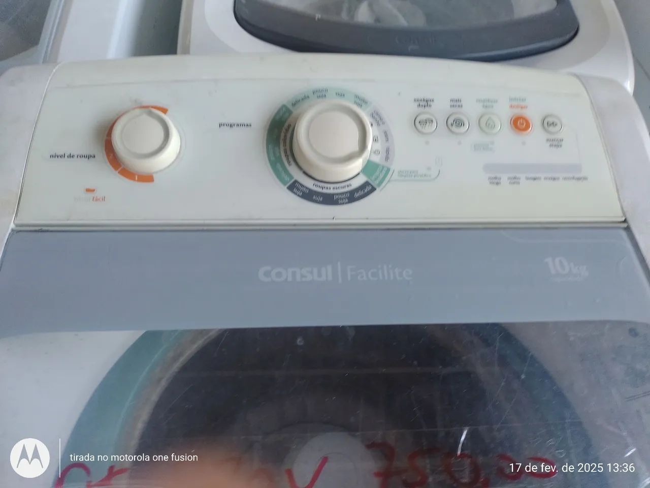 LAVADORA CONSUL FACILITE 10 KLS 220V