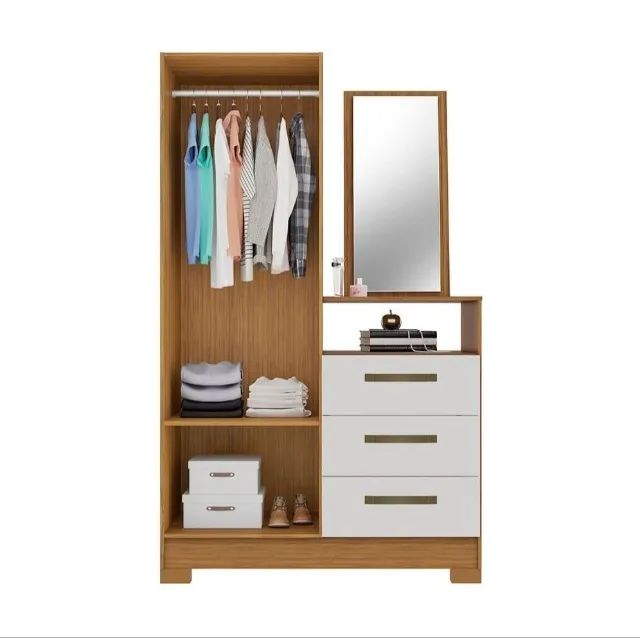 Cômoda NT 5165 2P 3G C/ Espelho Notável Móveis  - Foto 2
