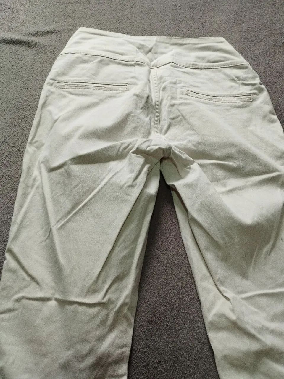 Calça PARA GESTANTE Bege Due Vita - Foto 3