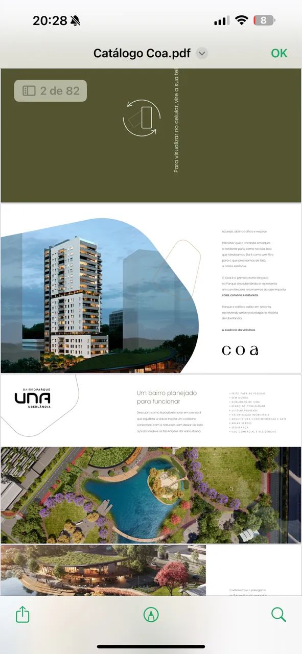 Apartamento, Parque Una, Edifício Coa 