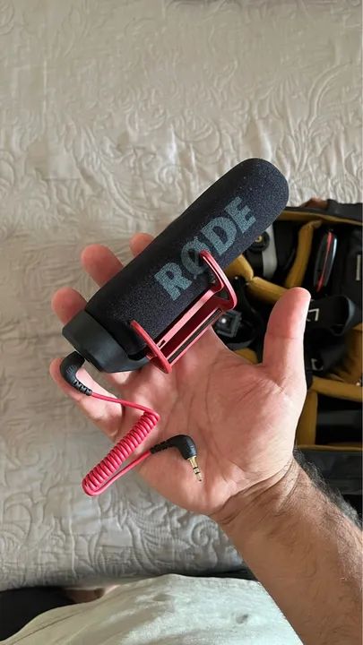 Microfone Rode VideoMic Go, pouco uso!  - Foto 3