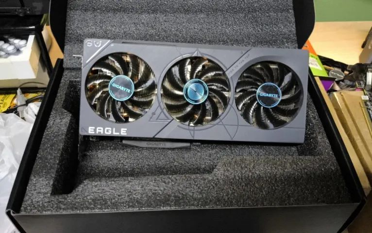 Placa de Vídeo Gigabyte RTX 4070 Eagle OC 12GB - Foto 3