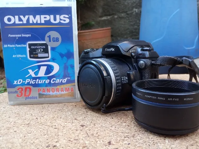 COMBO !!! Câmera Digital Fujifilm FinePix S Series S5000+ Cartão de memória Olympus 1GB