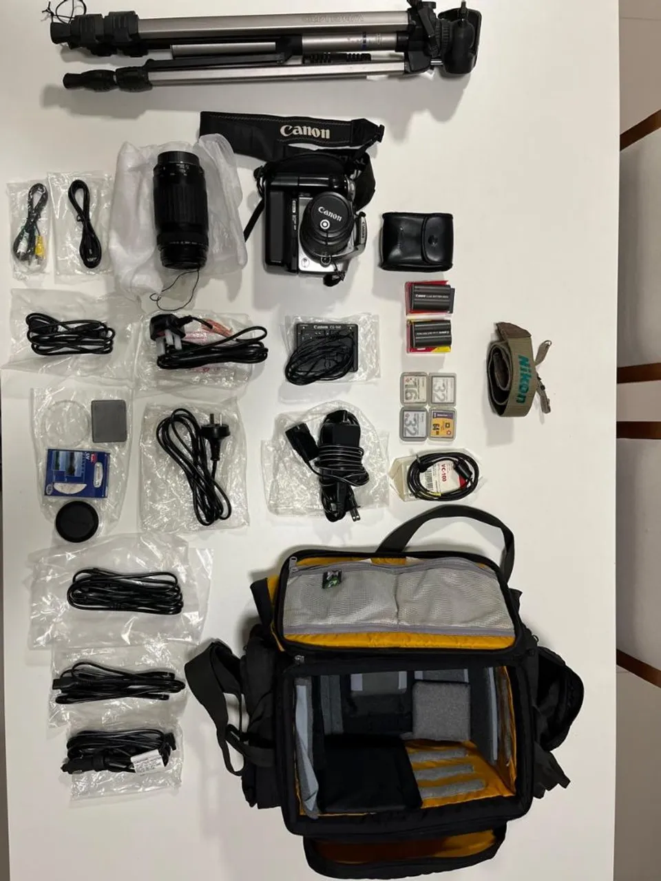 Kit de Câmera Canon - Completo para Filmagens e Fotografia