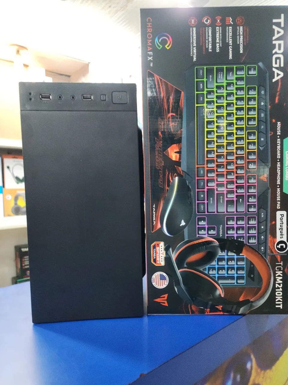 Computador Gamer Completo Targa TGKM210KIT