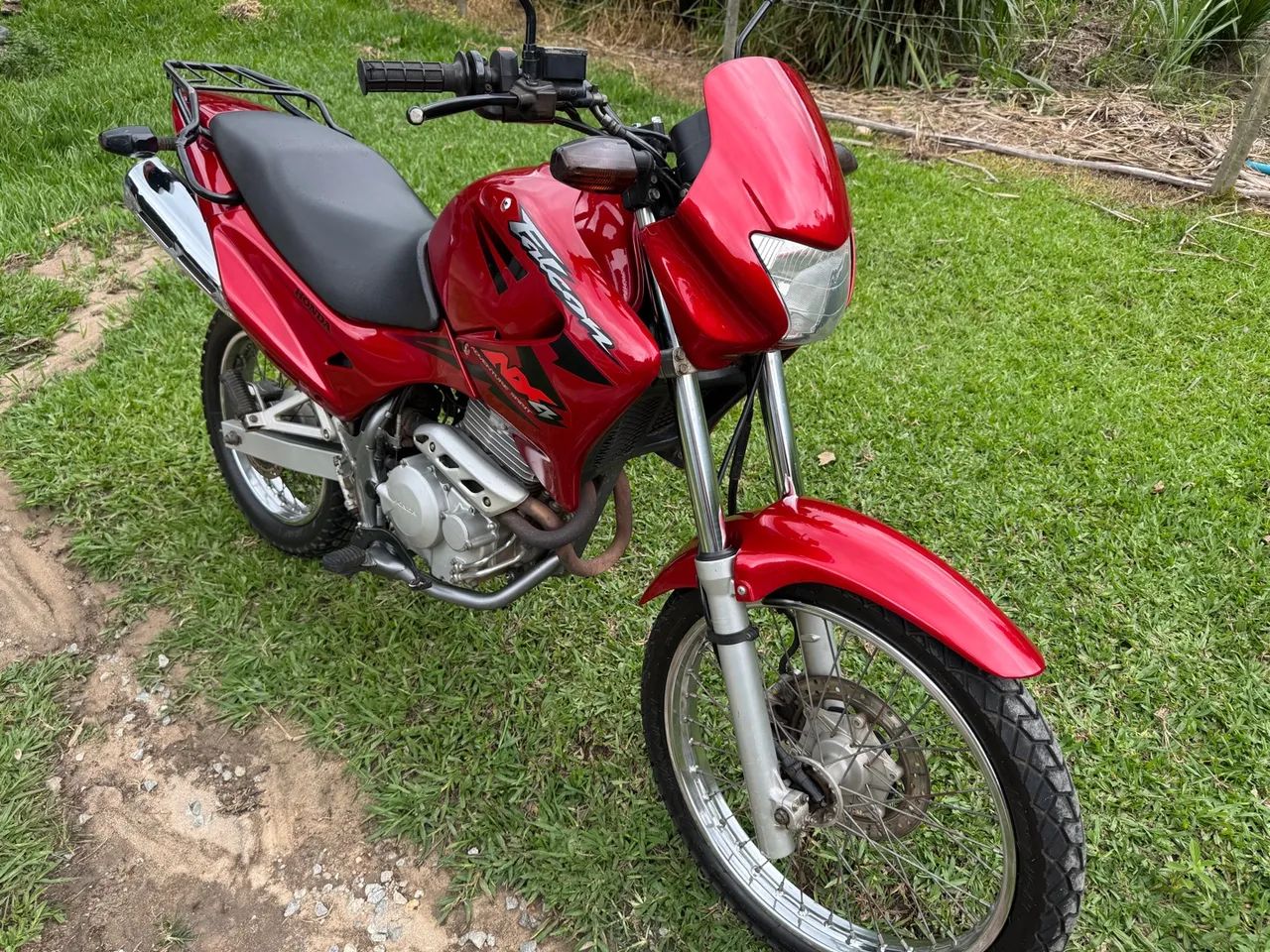 Honda NX Falcon- Vermelha - 2003 - Foto 6
