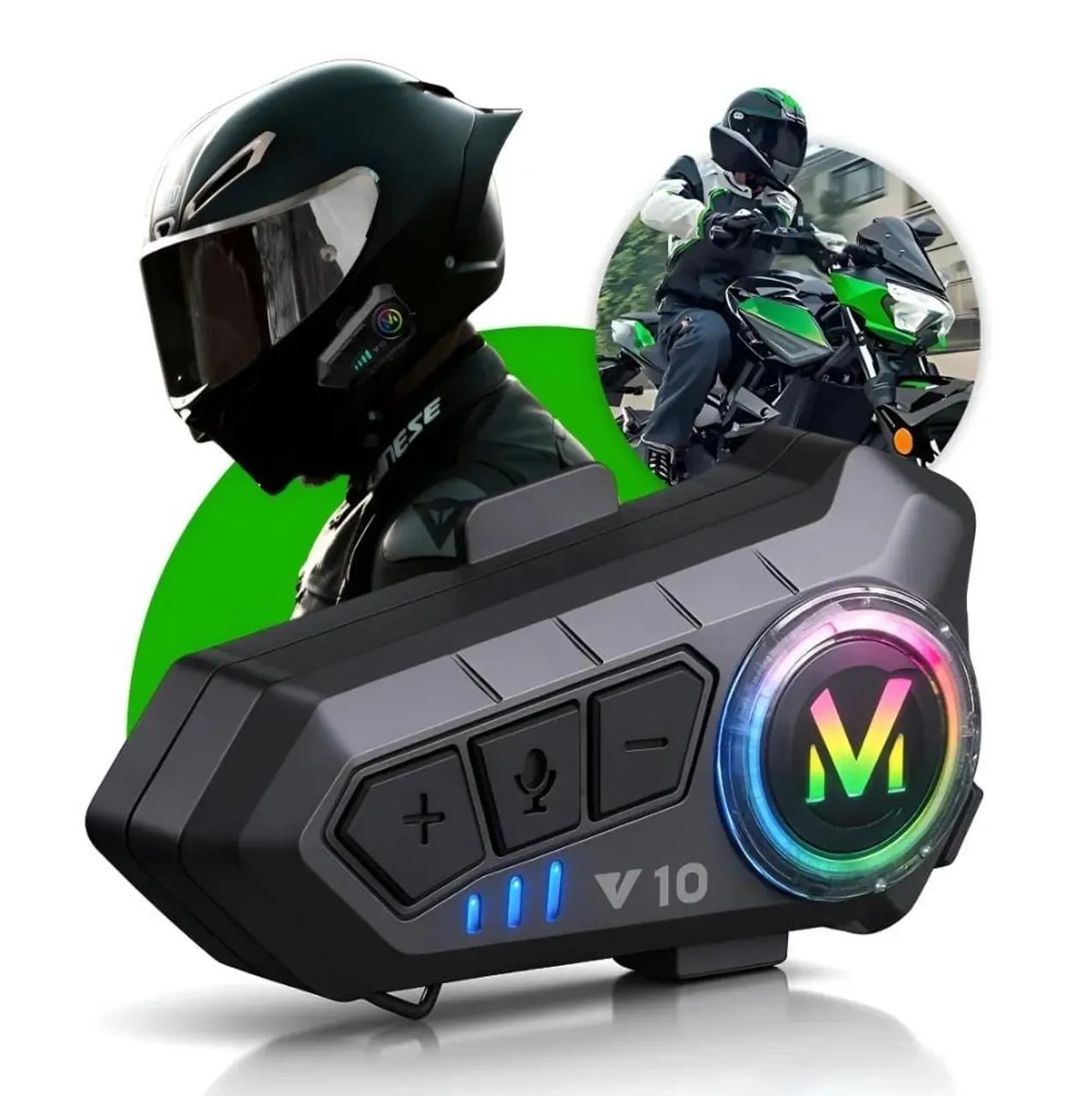 Fone de ouvido para capacete kateluo  - Foto 3