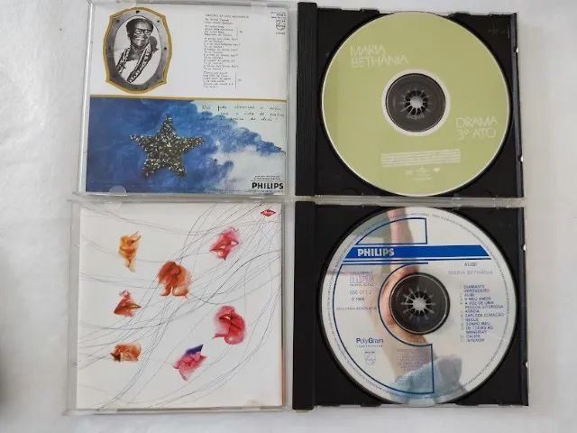 Kit 2 Cds Maria Bethania - Alibi e Drama 3° Ato  - Foto 5