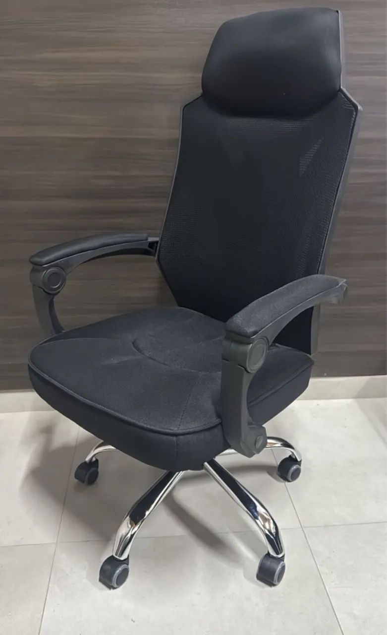 Cadeira Gamer Ergonômica Preta com Rodas - IKONMIXOFFICE MÓVEIS PARA ESCRITÓRIO  - Foto 2