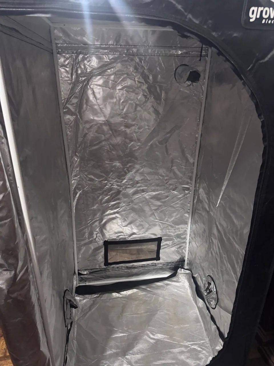 Cabine de Cultivo Indoor Black Box Grow Tenda Estufa 80x80x160 - Foto 4