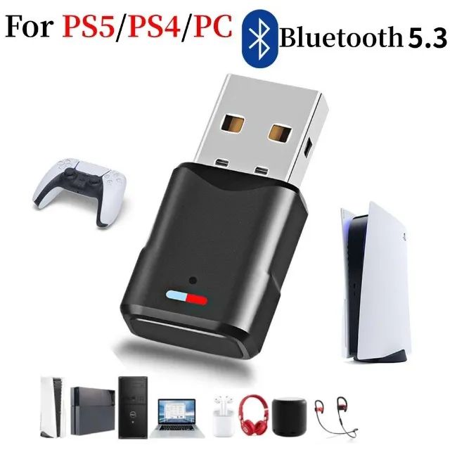 Adaptador Áudio Bluetooth 5.3 - TV, PS5, PS4, Nintendo Switch, PC e Notebook - Foto 4