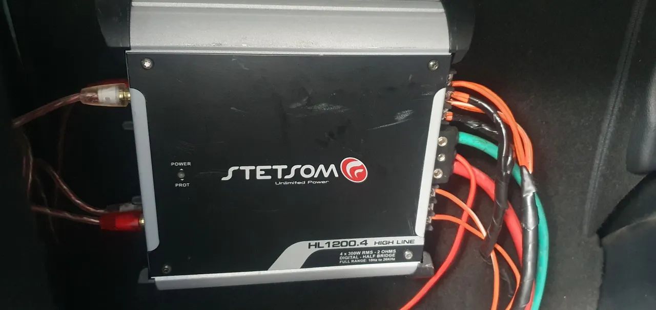 Amplificador Stetsom HL1200.4 4 Canais 300W RMS