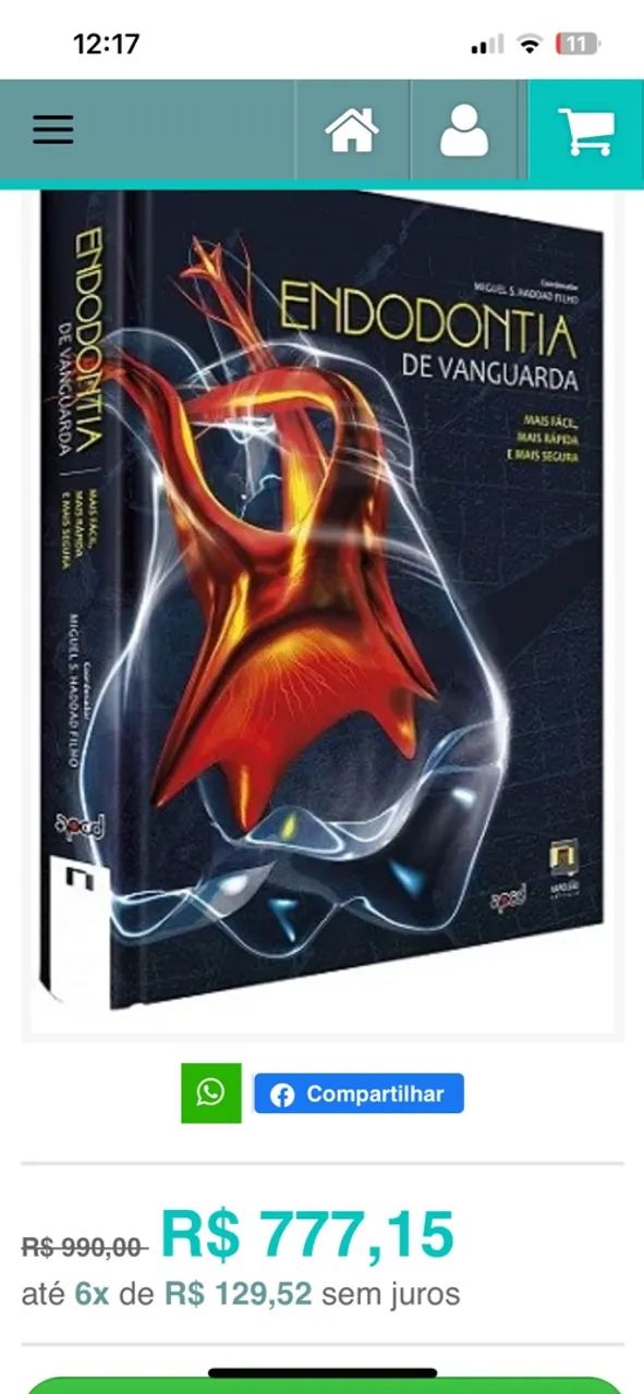 Livro Endodontia de Vanguarda - Simão Filho - Foto 2