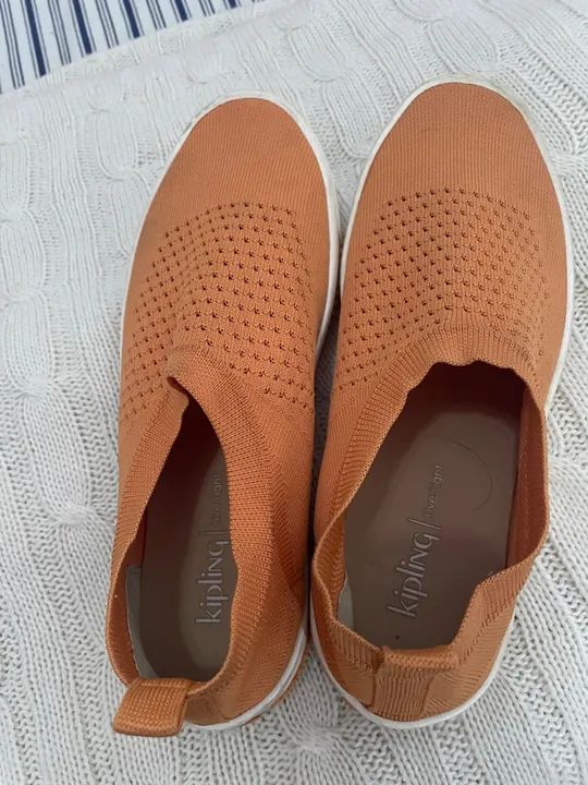 Tênis Casual Kipling - Laranja - Foto 2