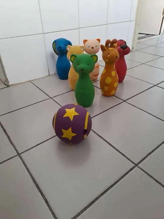 Jogo de Boliche Infantil de 1 a 3 anos - Foto 3