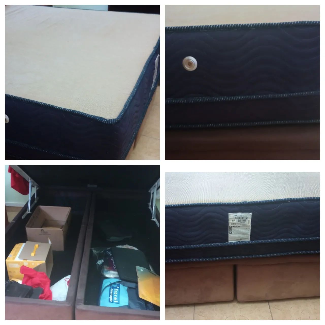 Cama Box Conjugada com Baú