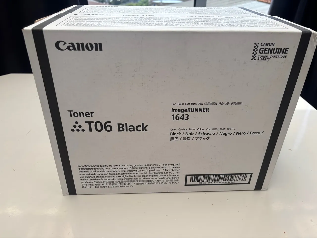 Toner Canon T06 Black - Original