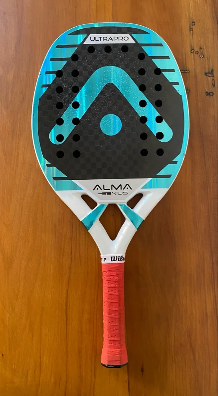 Raquete Beach Tennis Alma Genius Ultrapro Carbono 12K