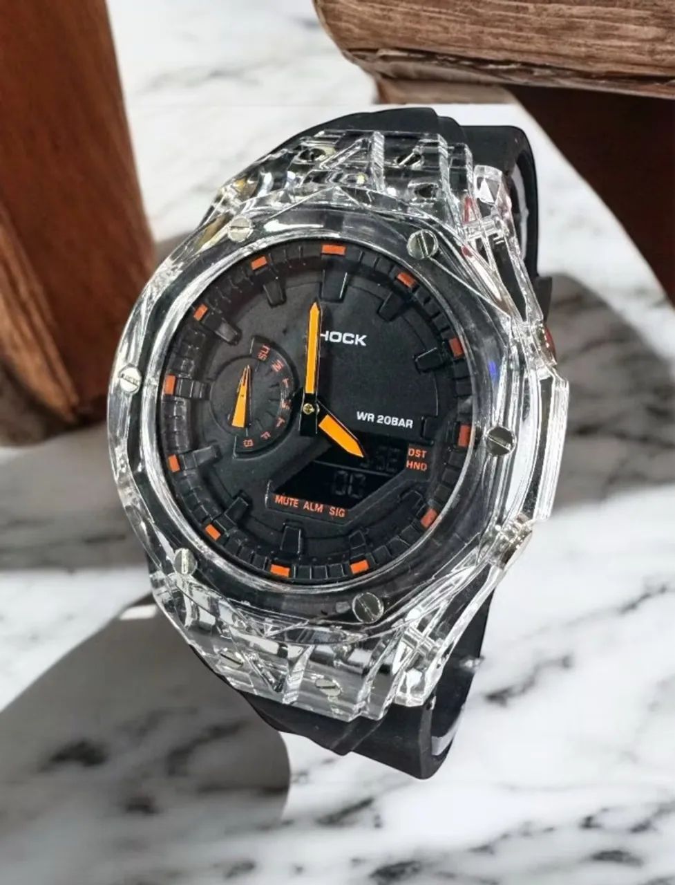 Relógios G-SHOCK TRANSPARENTE!! Aprova de Água!! PROMOÇÃO!! - Foto 5