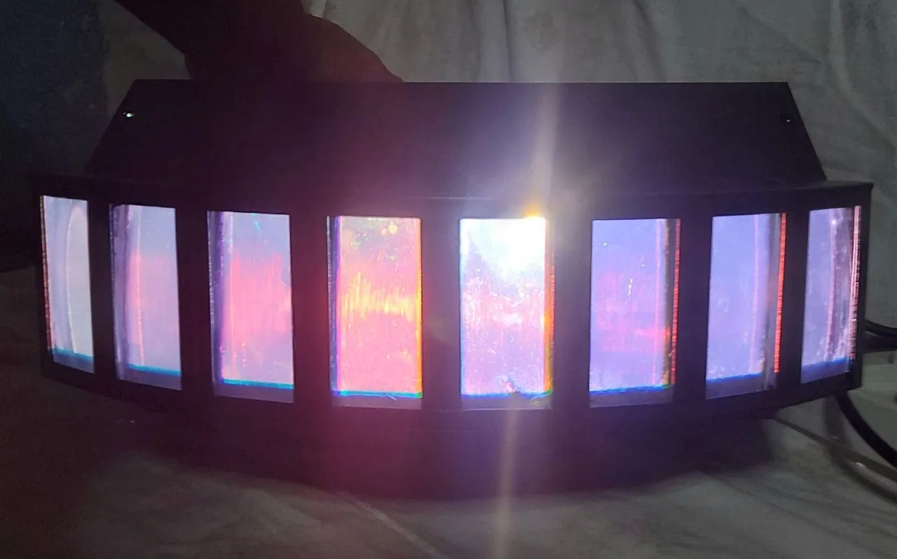 ILUMINAÇÃO PLS NEPTUNE  LED RGB COM SENSOR SONORO - Foto 4