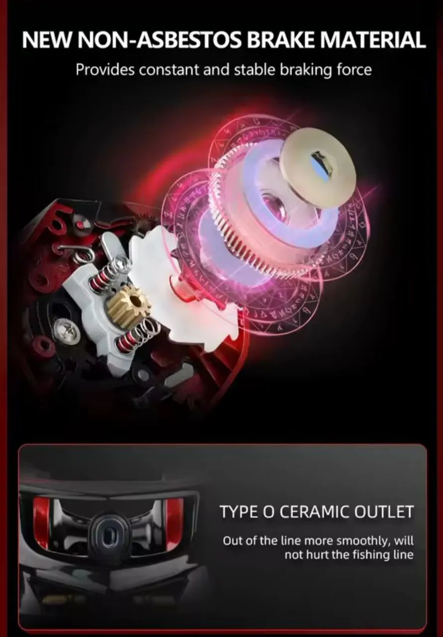 Carretilha Meredith CR - Pesca Esportiva - Foto 5