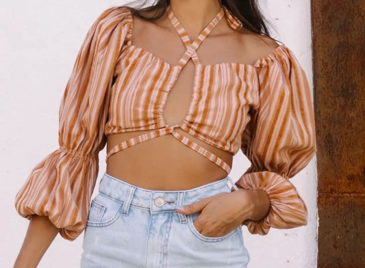 Blusa cropped Borana  - Foto 5