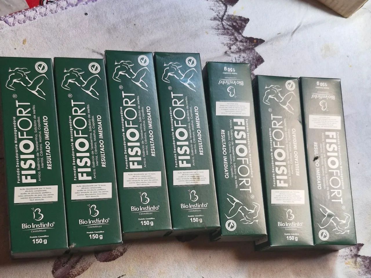 Pomada Desodorante Massageadora Fisiofort - 150g