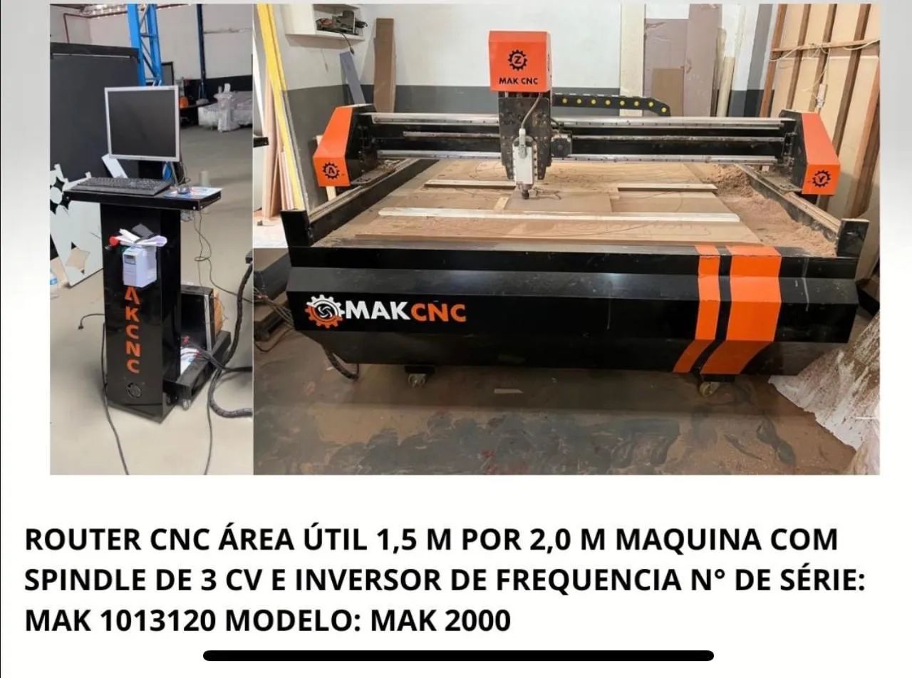 Máquina de Corte e usinagen  MAK CNC - Foto 3