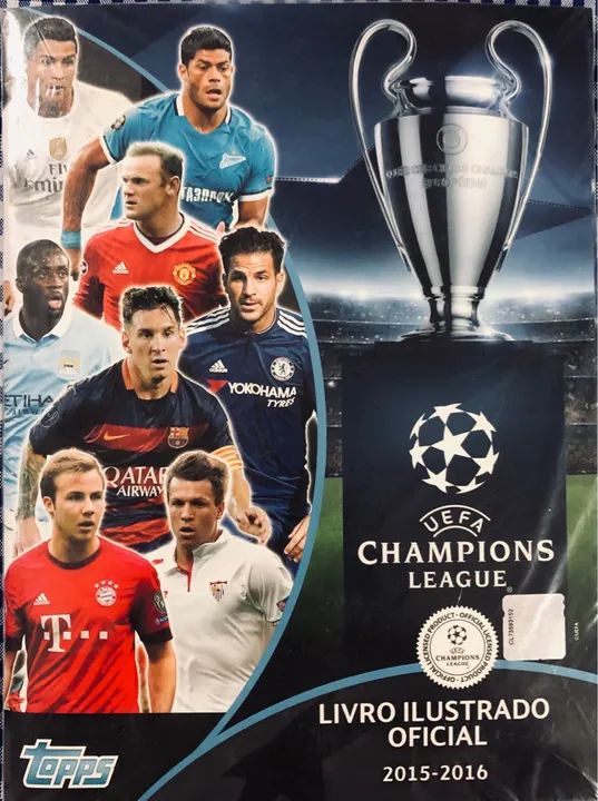 Álbum de figurinhas Champions League 2015-2016