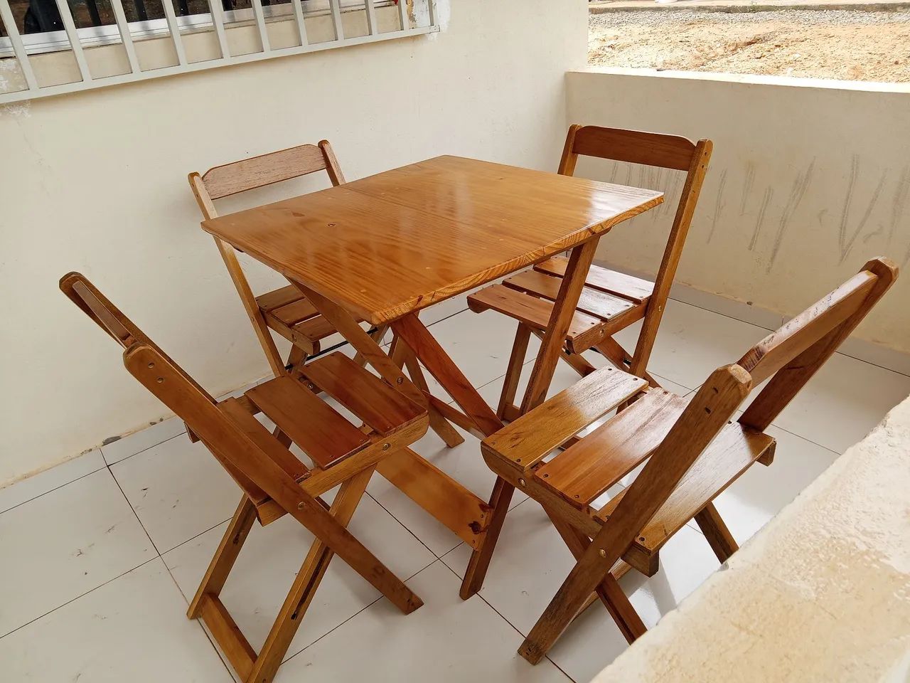 Conjunto Mesa pra conveniência faço entrega 