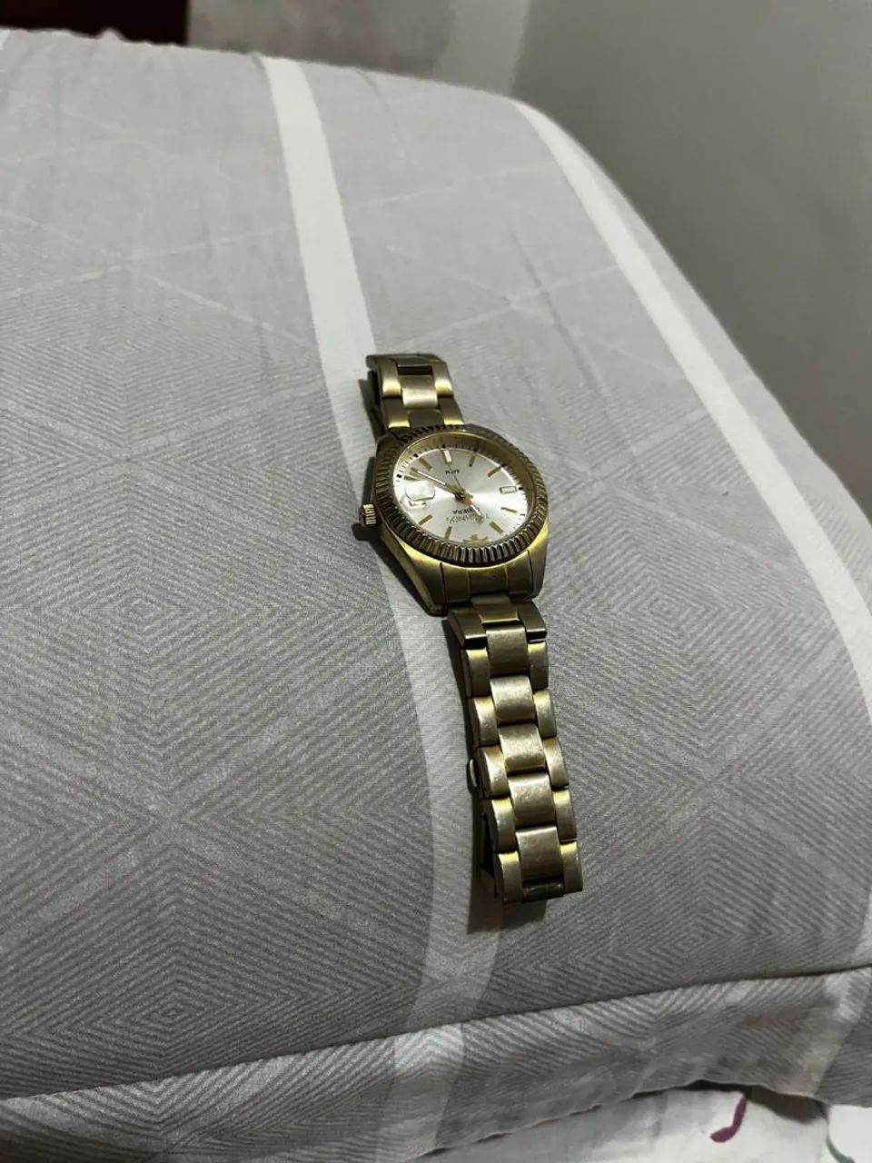 Relógio Dourado Clássico - Technos - Foto 3