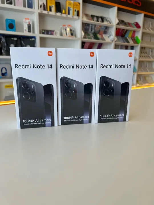 Xiaomi Redmi Note 14 256 GB 8 RAM - Novo na caixa!
