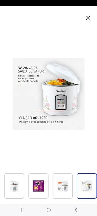 Panela elétrica de arroz - Foto 3