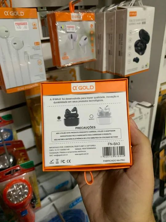 Fone de Ouvido Sem Fio - Bluetooth - Alta Qualidade - Foto 2