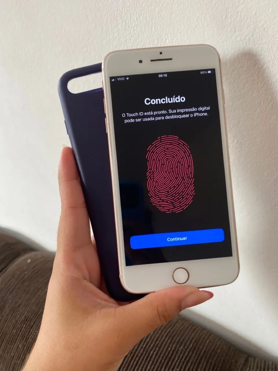 iPhone 8 Plus Com Nota ACEITO CARTÃO!!! - Foto 2