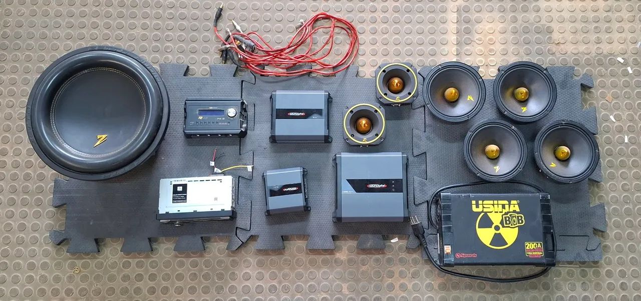 Kit Completo de Som Automotivo Zetta Audio - Foto 3