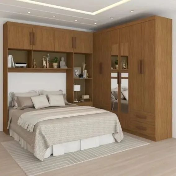Modulado + Guarda Roupa Hércules 6 Portas    Pronta Entrega!