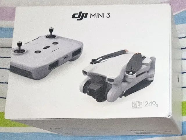 Drone DJI Mini3 4K até 10Km 36min + Controle Rádio + Bateria, Novo, Caixa, NF, Gar, Troco! - Foto 6