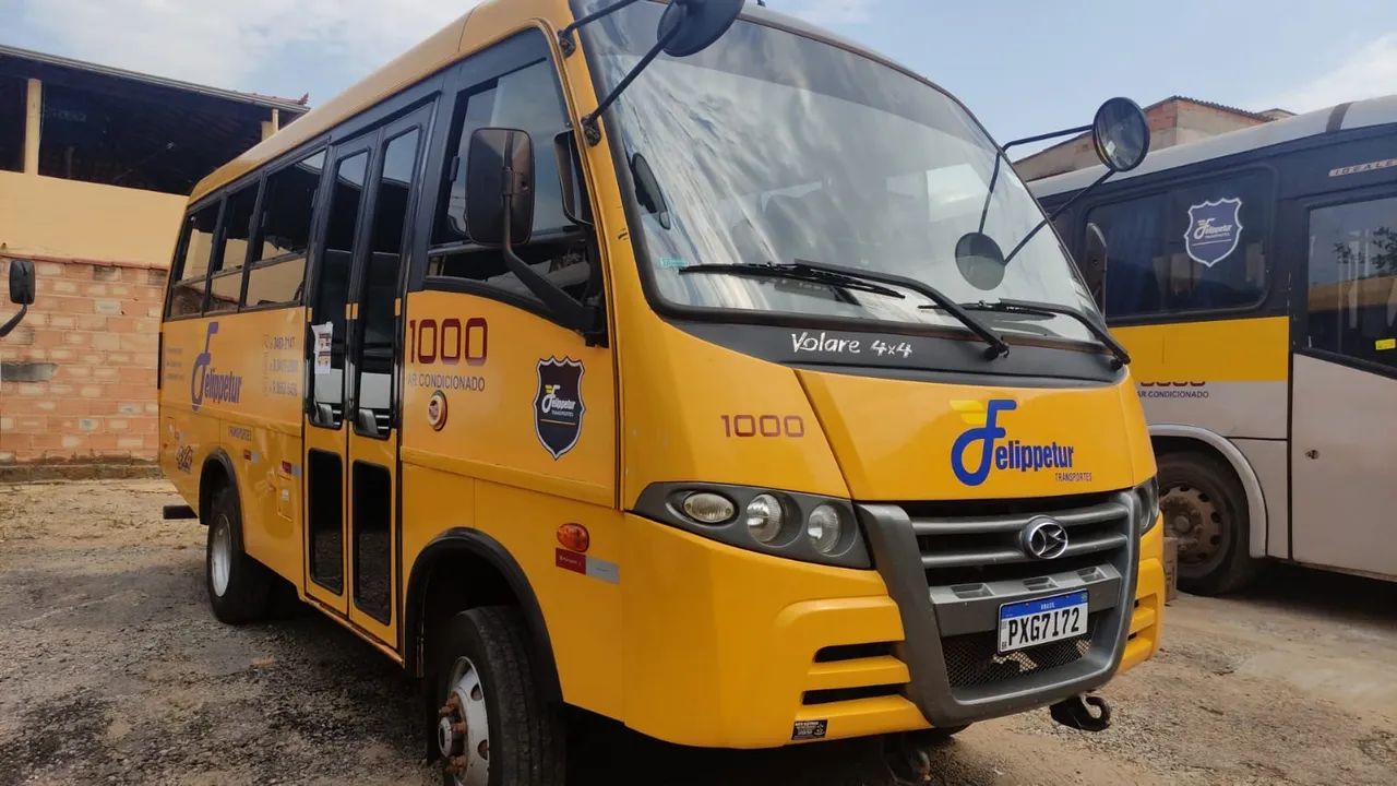 Vendo ou alugo micro ônibus 4x4 com ar condicionado volare 2014/2015 - Foto 11