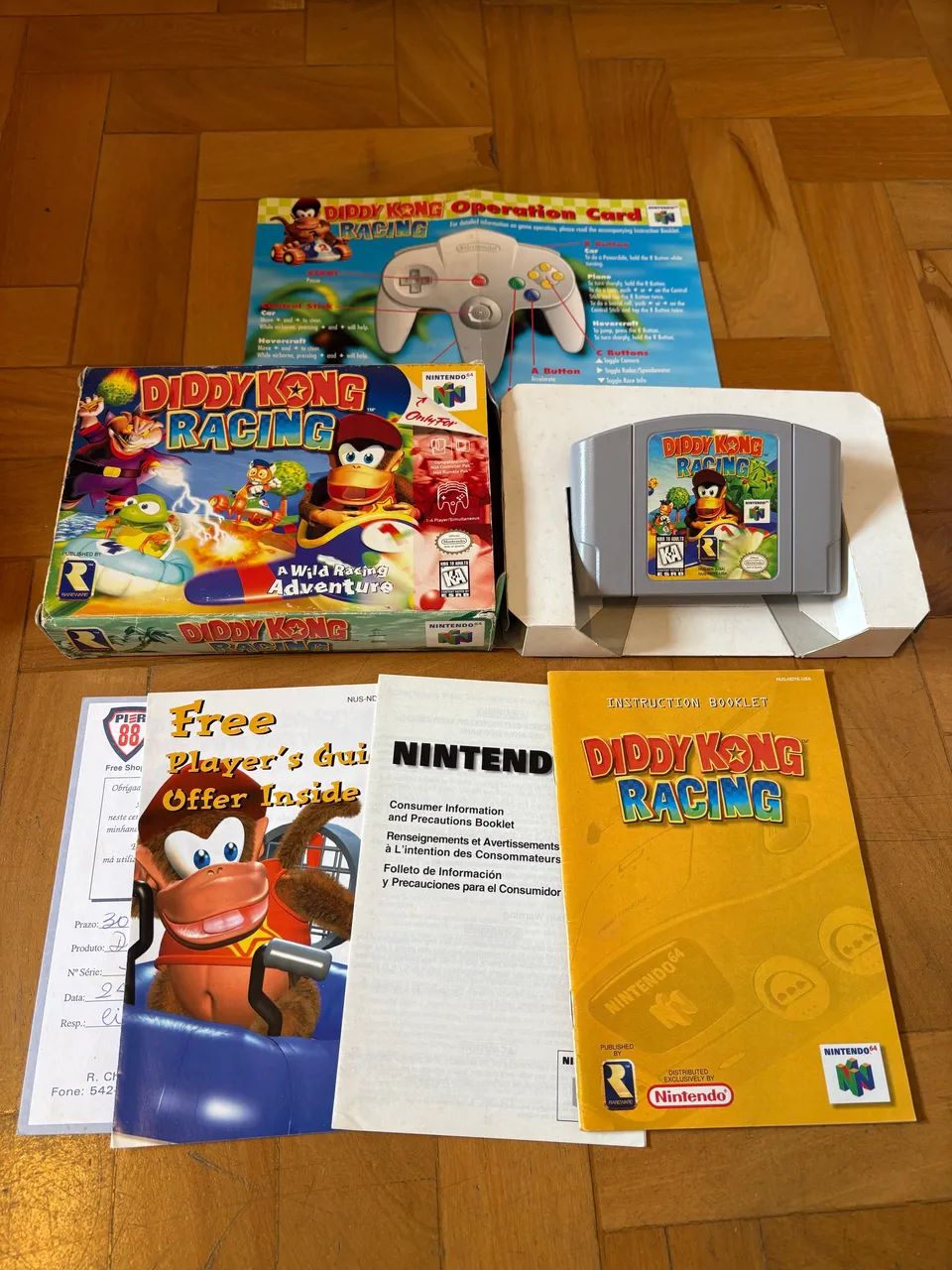Didi Kong Racing N64 [CIB]