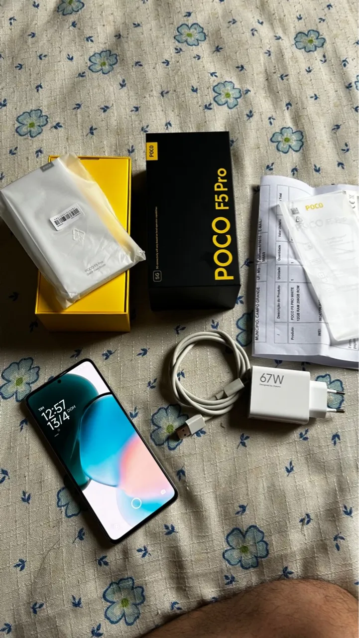 POCO F5 Pro - 256GB / 12GB RAM - Top de linha!
