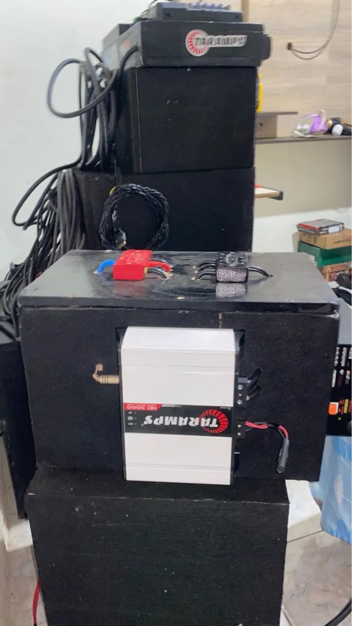 VENDE SE SOM COMPLETO E FUNCIONANDO(tem conversa)  - Foto 5