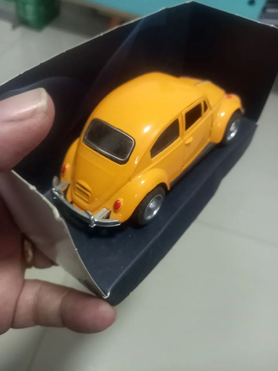 Fusca amarelo - miniatura - Foto 3