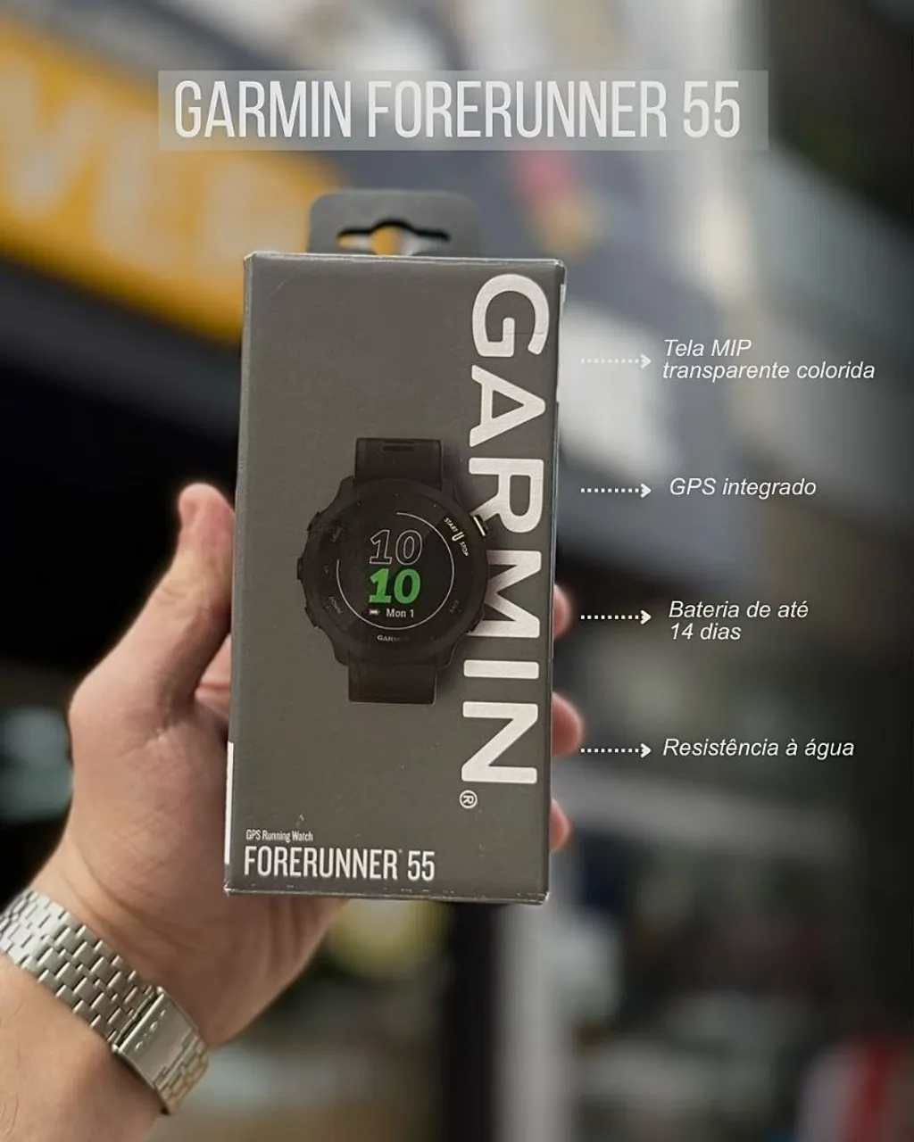 Garmin Forerunner 55 Novo e lacrado