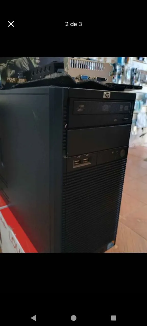 Computador HP - Ideal para uso doméstico e escritório