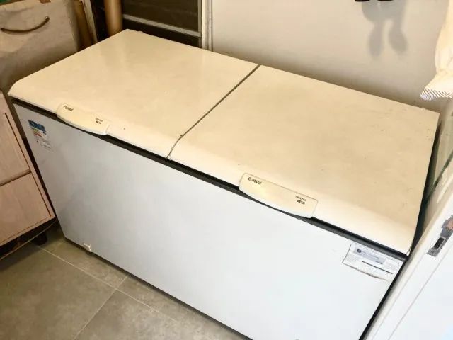 Freezer Consul 534 Litros com 2 Portas Horizontal Degelo Manual CHB53EB - Branco - 220 Vol