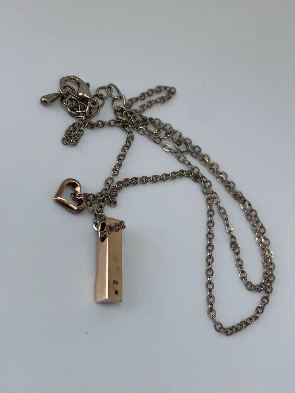 colar de prata forever - Foto 4